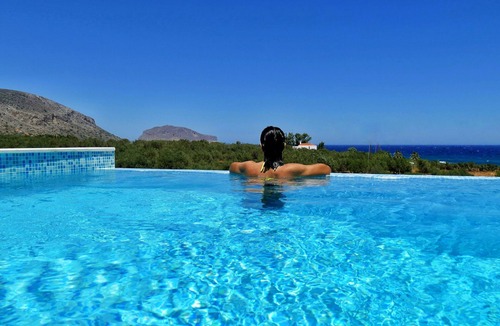 Trochalia Apartment | Modern luxurious suite with private pool and sea view, Suite (STO)