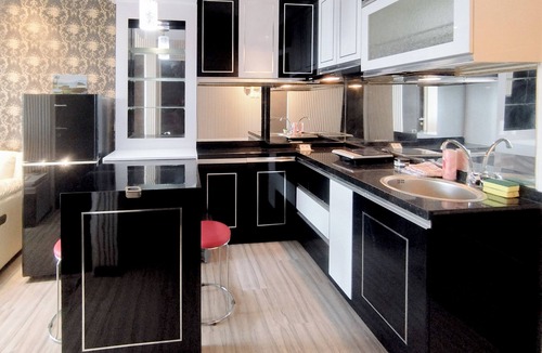Sidoarjo Apartment | Monochromatic Modern 1Br At Tamansari Prospero Sidoarjo Apartment