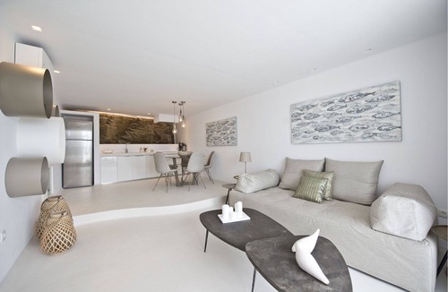 Mykonos Town House | My Rental Homes - Suite Ruby, in Tourlos area, with shared pool and sea view
