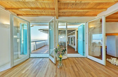 Faros Armenistis Villa | My Rental Homes - Sunkiss Villa with infinity pool and sea view