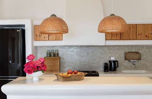 Fanari Villa | My Rental Homes - Villa Joy with sea view, pool equipped with sunbeds and patio
