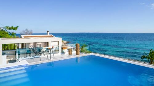 Akrotiri Villa | Nerea SeaFront Villa, a Pristine Retreat, By ThinkVilla