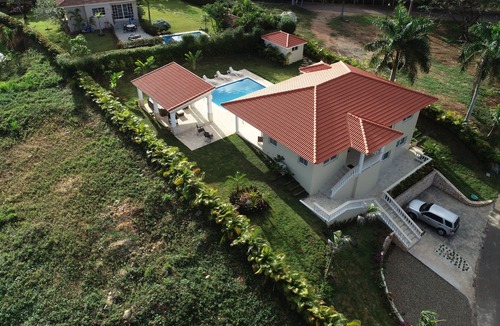 Urbanizacion Tavarez Villa | New Custom Tropical Chic 4 BR/4 BA 2 Level Villa in Residencial Hispaniola