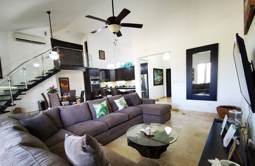 El Batey Apartment | New Listing! Oceanview Penthouse Gated Community Private Beach Maid Service