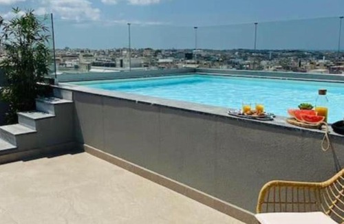 Kallithea Apartment | New Modern 2BD aprt with shared rooftop pool B2