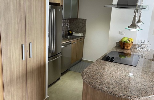 Villas Del Mar Apartment | Ocean Front In Marbella Assigned underground Parking & fast internet 150 Mbps