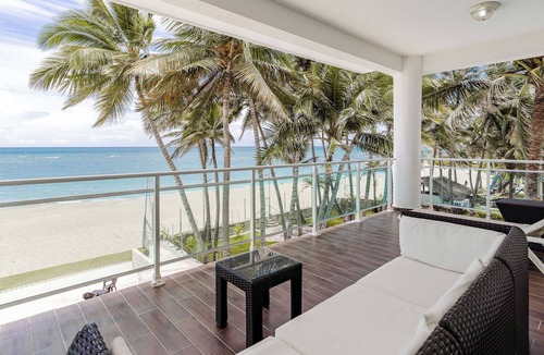 Cabarete Condo | Oceanfront 2BR Condo | Pool, Hot Tub | TOP Floor 408