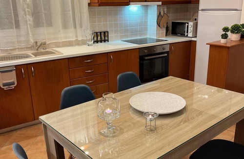 Agrilos Apartment | Olive Gem 2-Bed Apt Sleeps 4 with Fireplace