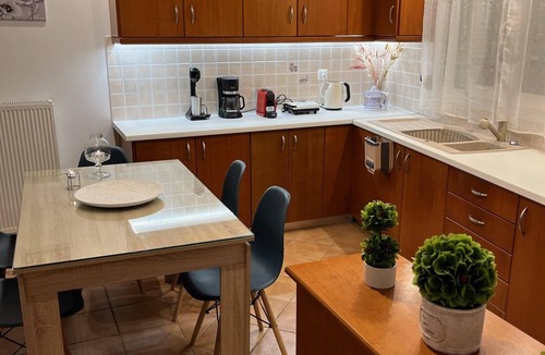 Agrilos Apartment | Olive Gem 2-Bed Apt Sleeps 4 with Fireplace