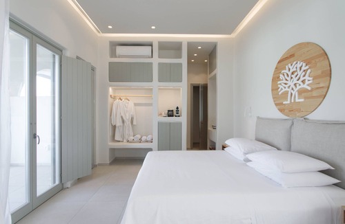 Agios Prokopios House | Open-plan suite, garden view, private plunge pool, communal pool, breakfast