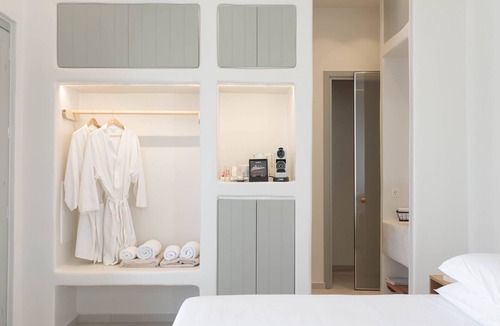 Agios Prokopios House | Open-plan suite, garden view, private plunge pool, communal pool, breakfast