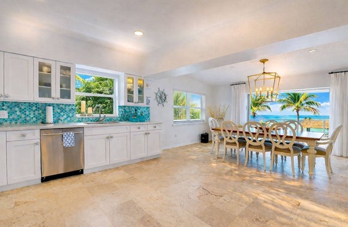 Pirates Cove House | Open Water View, Infinity Pool, Sunset, Outdoor Kitchen/grill, Dock, Fishing,