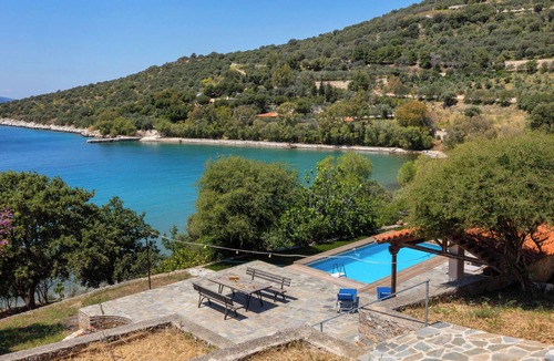 Kymi-Aliveri House | Open Your Door On The Beach! - Private Beach Home