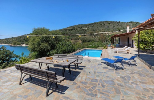Kymi-Aliveri House | Open Your Door On The Beach! - Private Beach Home