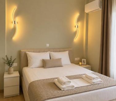 Thermaikos Apartment | Ostria Sea View Maisonette # 5 Separate Bedrooms