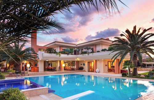 Xiro Chorio Villa | Palm Hill Villa, Elite Heritage