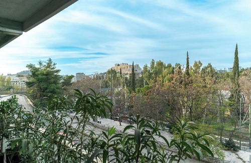 Mets Apartment | Panoramic 1BR Apartment near Kallimarmaro Stadium