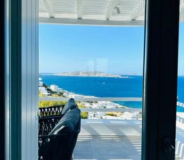 Agios Stefanos Apartment | Panoramic Villa Mykonos