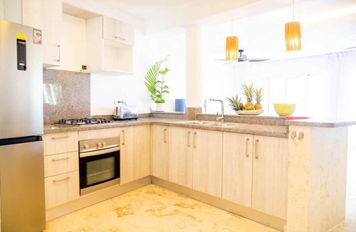 Las Terrenas Apartment | Penthouse am Meer: Strand von Coson