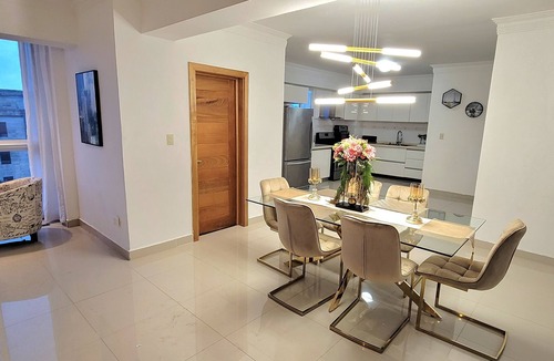 Ensanche Independencia Condo | Penthouse with Amazing Ocean View, 4 Bdrms, 4.5 Bths, Central Location - Gazcue