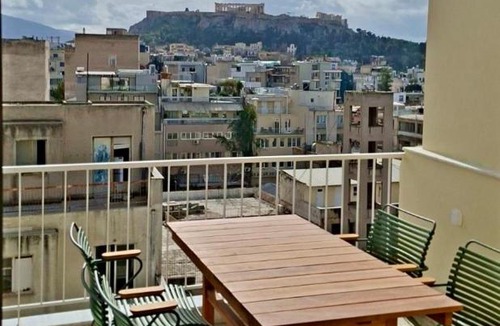 Psirri Apartment | Pericles 2BR Luxury Apartment with Private Acropolis View