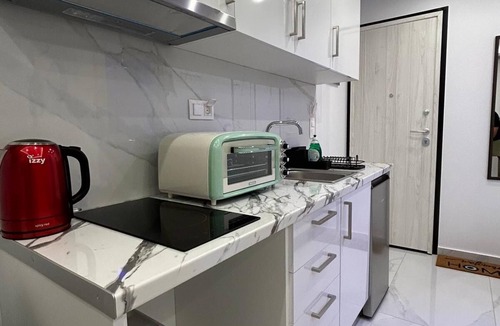 Katerini Apartment | Premium Cozy studio with AC and Free WiFi in enjoyable Paralia - DANAI 14