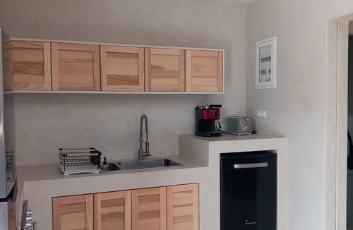 Agii Theodori Apartment | Private Beachfront Studio - 4-Acre Eco-Estate near Corinth Canal