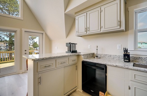 Colington Harbour House | Private Dock & Beach Access: Outer Banks Area Home