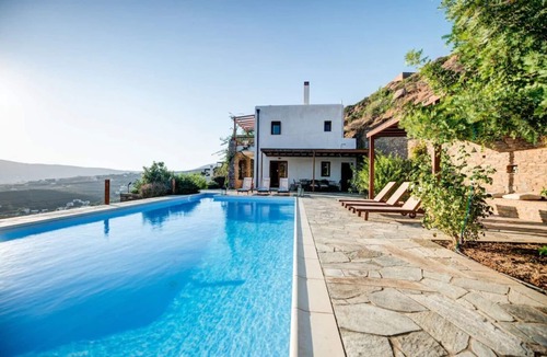 Gavrio Villa | Private Pool & Breathtaking Panoramic Sea View *-