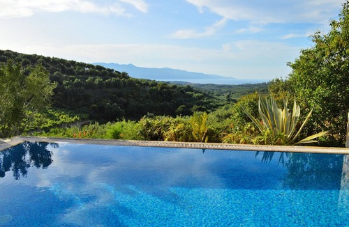 Platanias Villa | Private pool ★ Outdoor kitchen + BBQ ★ Sea View