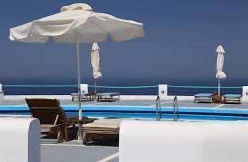Imerovigli Villa | R 391 Luxury 2 floor Villa with pool Breakfast Included