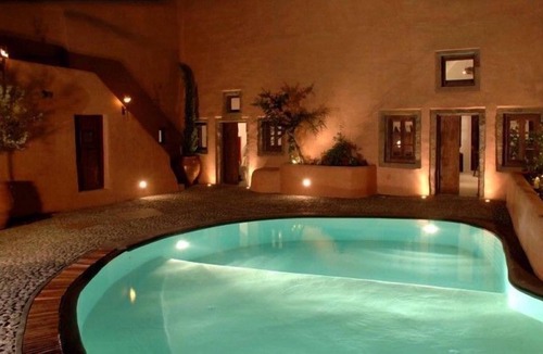 Megalochori Villa | R 408 Two Bedroom Villa with Pool Sea Views Maid Service