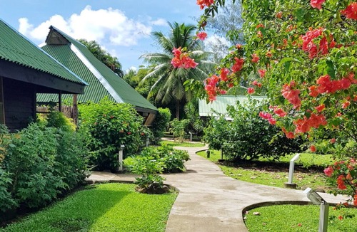 Teahupoo Ski Chalet | RAIATEA - Fare Cascades Anaana
