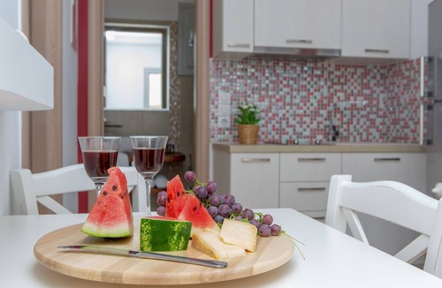 Naxos House | Red Moon Villa with private Pool | SUN AND MOON