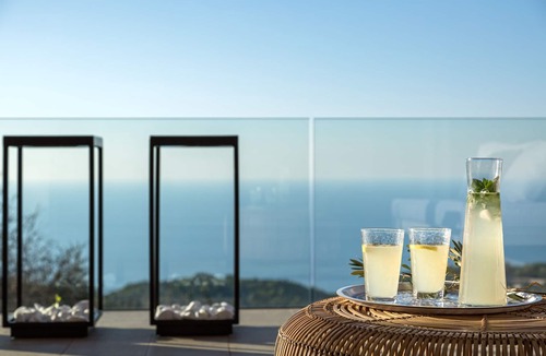 Tsoukaladhes Villa | Residence with Private Pool - with Panoramic View, Art Blue Villas