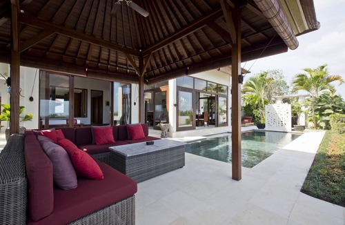 Tegal Mengkeb Villa | Rice Field View Sahaja Villa 1 in Peaceful Bali