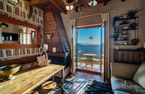Arachova Ski Chalet | Rock Dandy Deluxe Chalet - Panoramic Mountains & Sauna