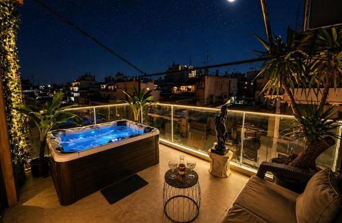 Athens Apartment | Romantic Luxurious Penthouse Designed Suite