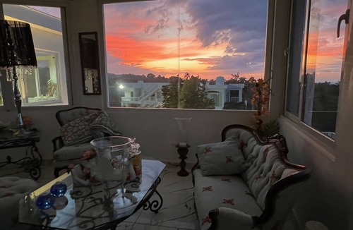Cabrera Hotel | Room w/ocean view balcony next to the beach. 2 pools, fire pit, gardens & more!