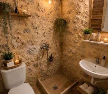 Krasi House | Rustic Stone Maisonette Krasi
