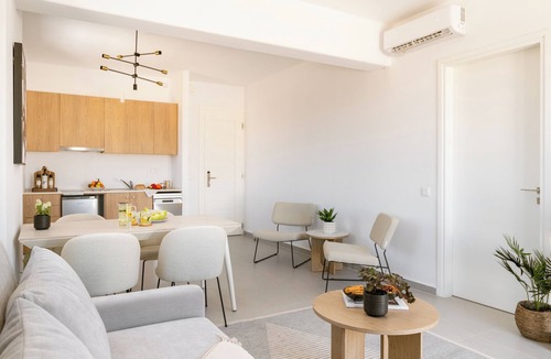 Molos Apartment | Sanders Paros Gardens - Comfy 1-Bdr Apt w Balcony