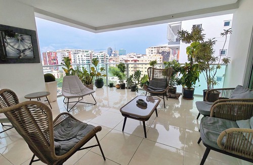 Evaristo Morales Apartment | Santo Domingo Bachelor Party 8BR Luxury Twin Penthouses Style