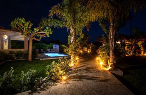 Petaloudes House | Sea Breeze & Nature villa, with heated pool and garden retreat