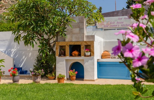 Stegna Apartment | Sea-view Apartment for 2 people, 30m from the beach, restaurants-market nearby