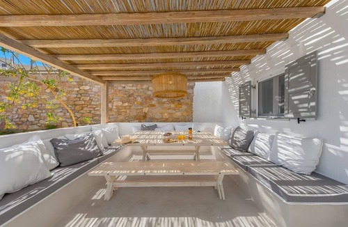 Posidonia Villa | Seafront Villa Elvion, Divine Sea Views, Private Pool, Furnished Terrace,.