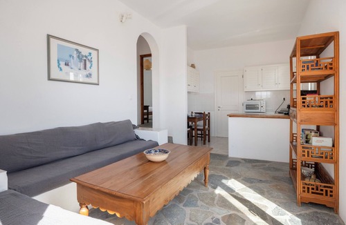 Naousa Apartment | Seaside apartment at Kolimbithres with stunning sea views and easy town access.
