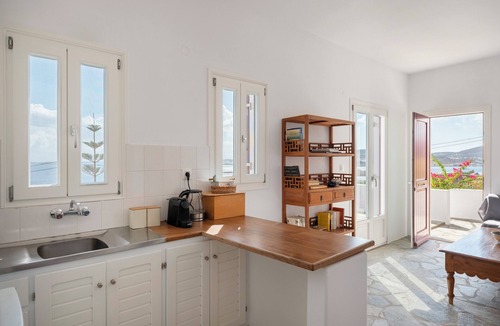 Naousa Apartment | Seaside apartment at Kolimbithres with stunning sea views and easy town access.
