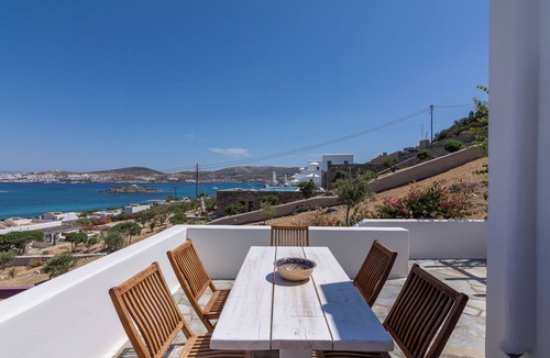 Naousa Apartment | Seaside apartment at Kolimbithres with stunning sea views and easy town access.
