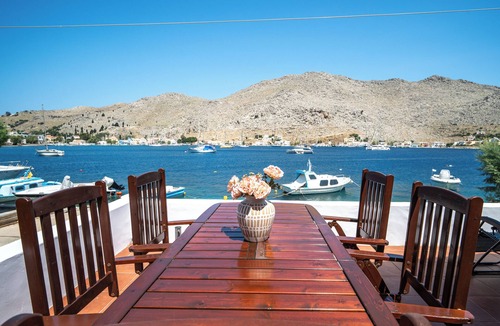Pedi Villa | Seaside House | Mythos House Symi Sleeps 6