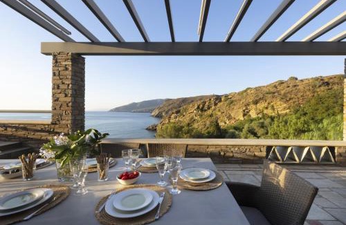 Steniai Villa | Seaview Beach House by Andros Villas Collection
